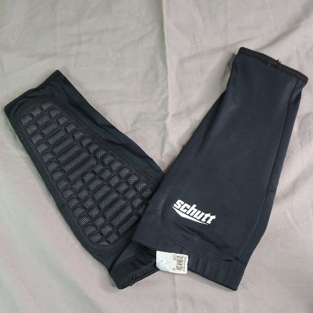 Schutt Padded Arm Sleeves Size Large Black‎